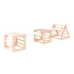 SPACE JAM Pikler Path (Triangle + 2 Cubes + 2 Slides)
