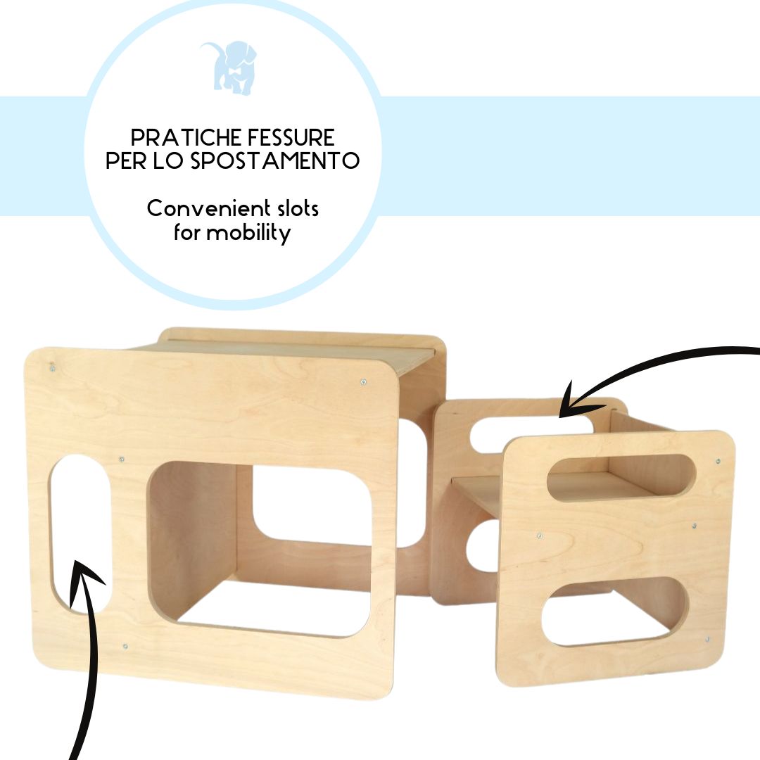Montessori Table + Chair TOM E JERRY