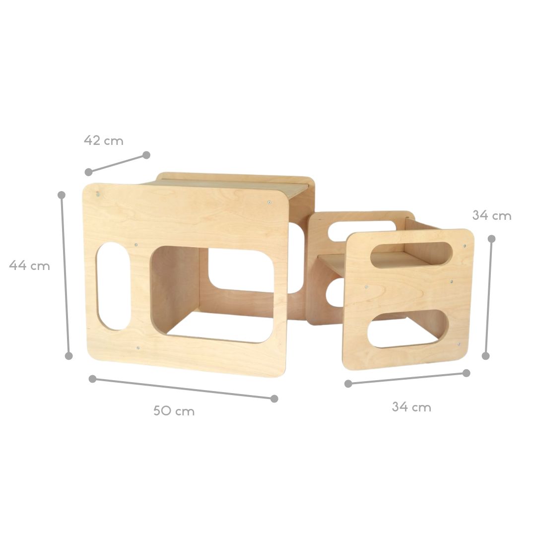 Montessori Table + Chair TOM E JERRY